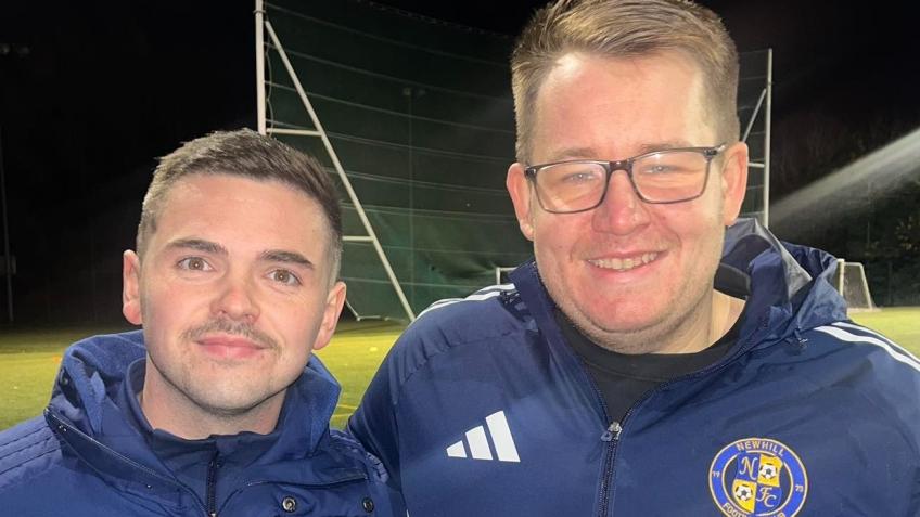 Newhill Coaches Launch Movember Campaign in Support of U18 Spain Trip