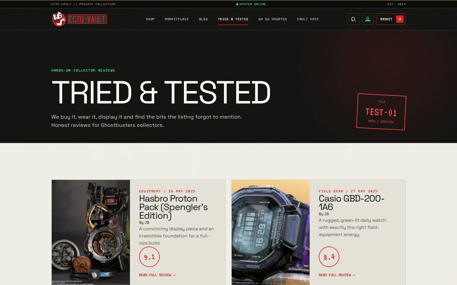 Ecto‑Vault digital experience view 5