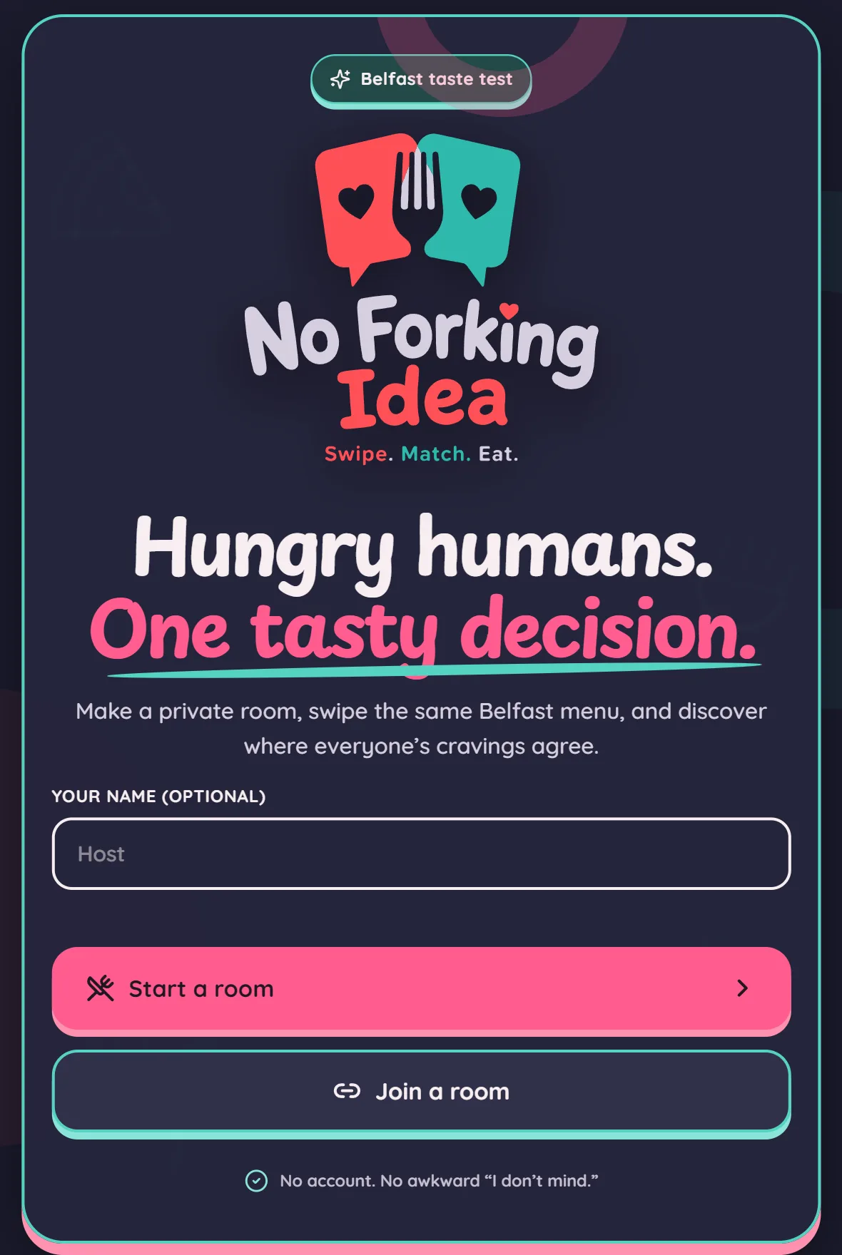 No Forking Idea